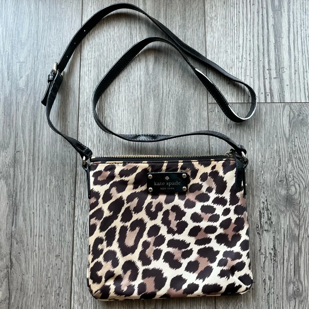 Kate Spade Cheetah Print Crossbody Purse